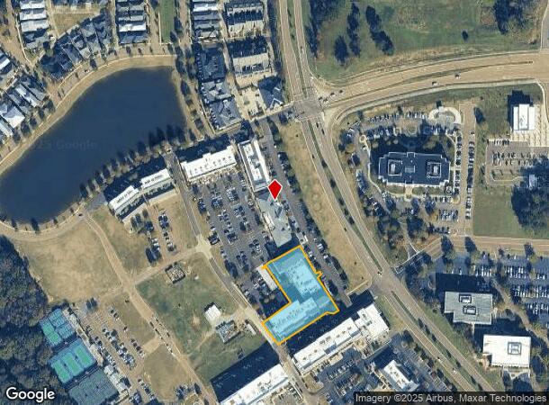 1107 Highland Colony Pkwy, Ridgeland, MS Parcel Map