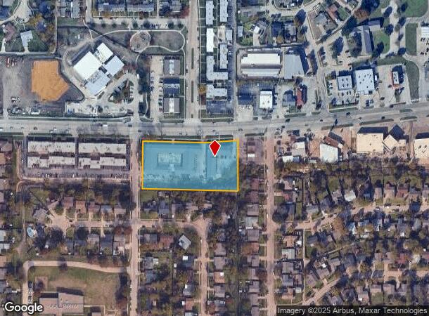  3810 W Walnut St, Garland, TX Parcel Map