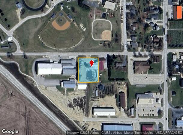  205 W Spruce St, Monona, IA Parcel Map