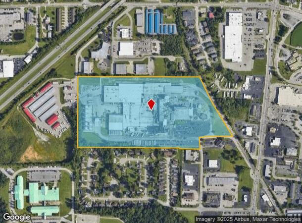 707 Nw Ordinance Ln, New Albany, IN Parcel Map