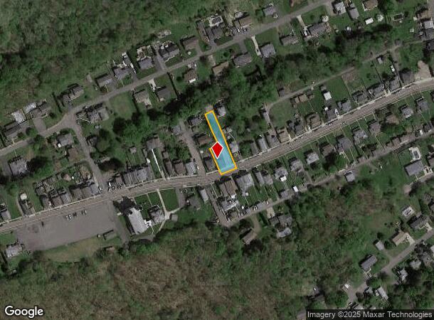  809 Main St, Sugar Notch, PA Parcel Map