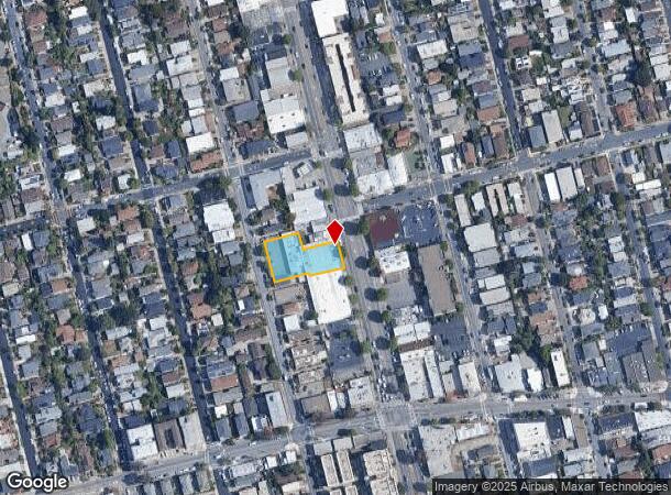 828 San Pablo Ave, Albany, CA Parcel Map