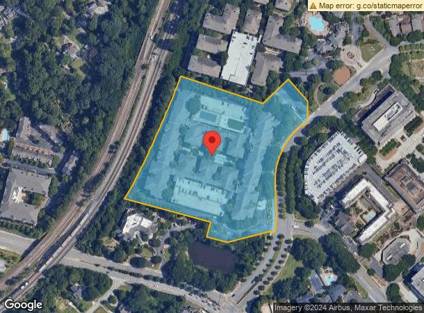  1020 Lenox Park Blvd Ne, Atlanta, GA Parcel Map