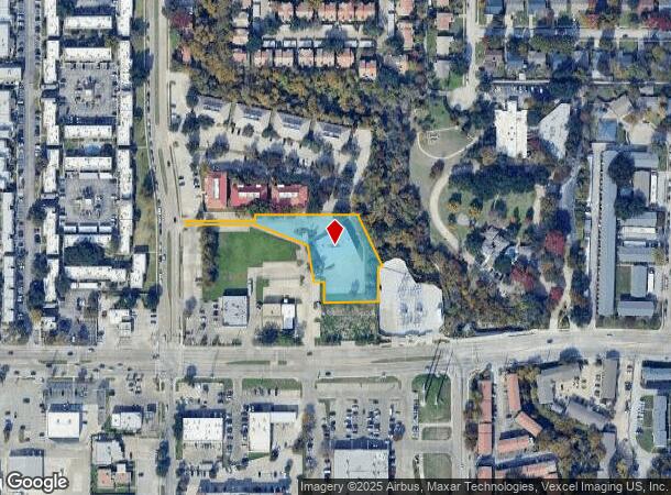  905 Waterfall Way, Richardson, TX Parcel Map