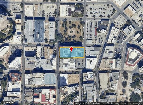 304 E Travis St, San Antonio, TX Parcel Map