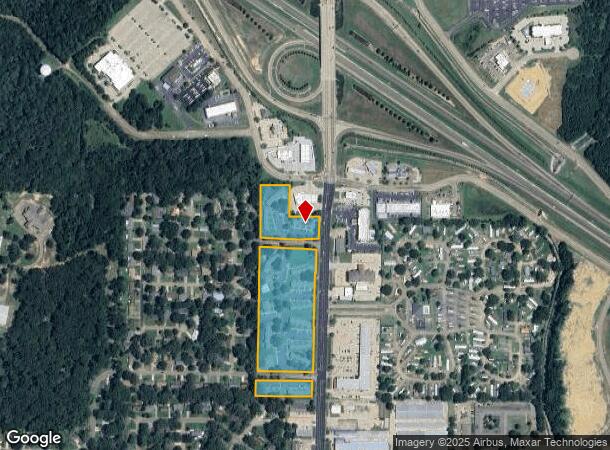  552 Springridge Rd, Clinton, MS Parcel Map