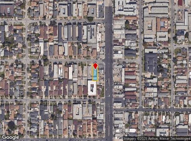  4010 W 130Th St, Hawthorne, CA Parcel Map