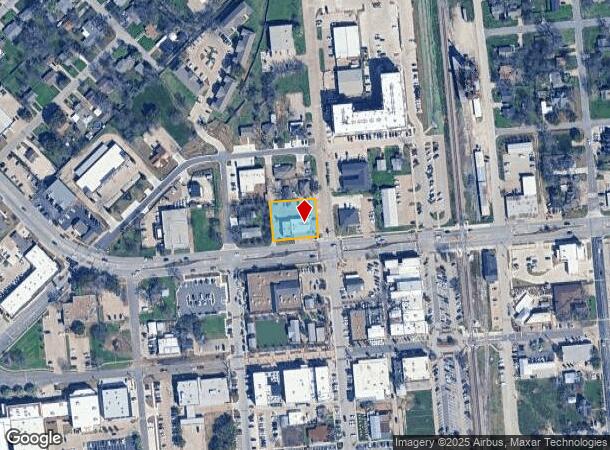 124 W Renfro St, Burleson, TX Parcel Map