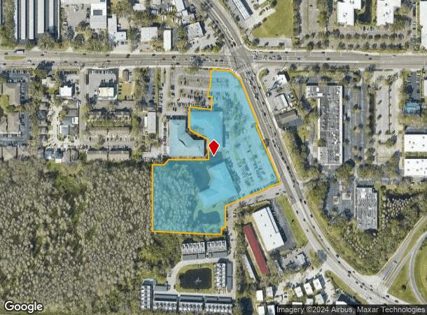  4012 Gunn Hwy, Tampa, FL Parcel Map