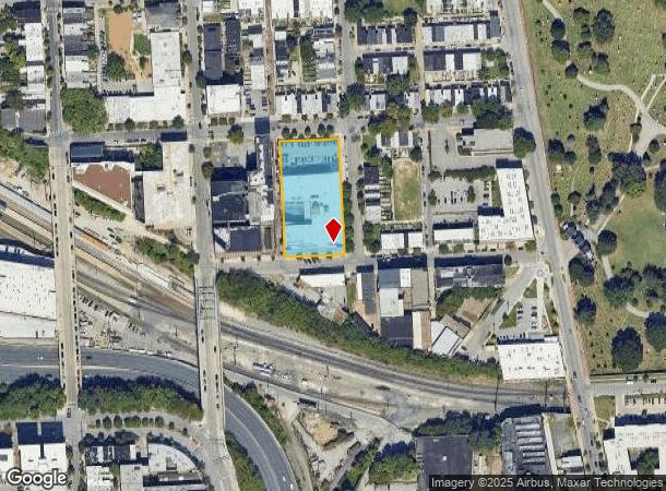 1500 Barclay St, Baltimore, MD Parcel Map