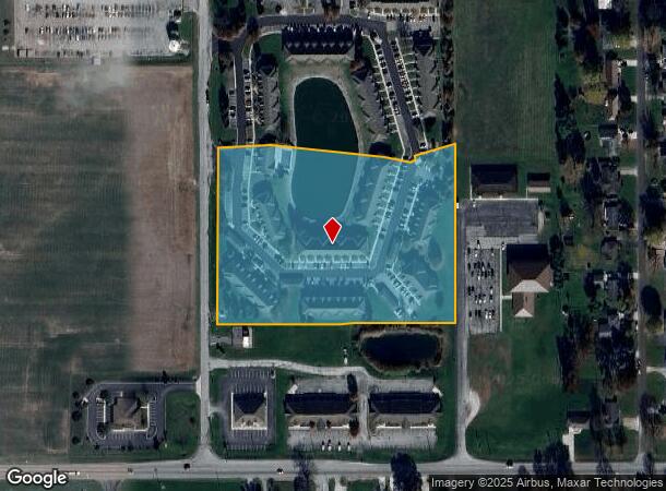 100 Corda Blvd, Crawfordsville, IN Parcel Map