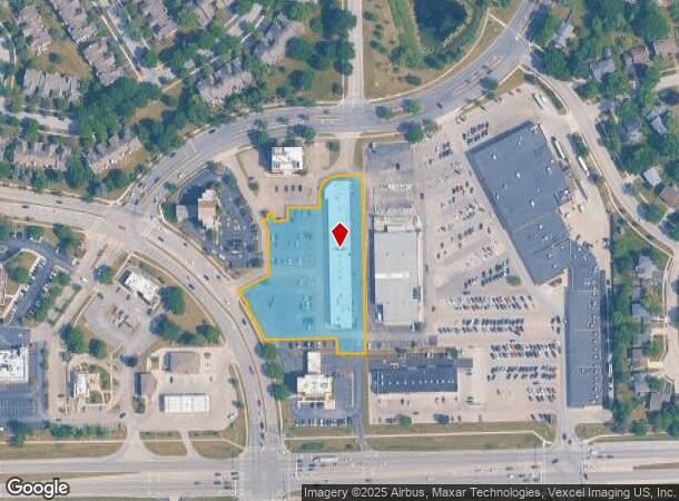 1292 Rickert Dr, Naperville, IL Parcel Map