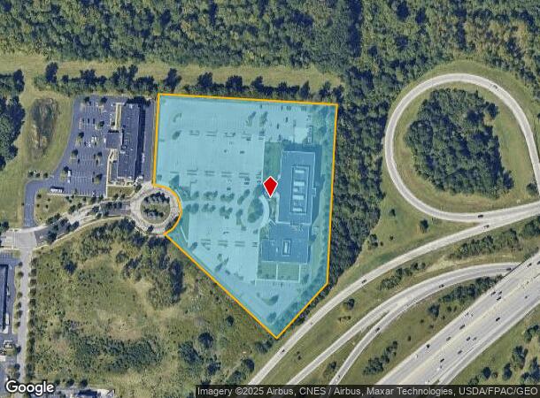  3100 Plaza Properties Blvd, Columbus, OH Parcel Map