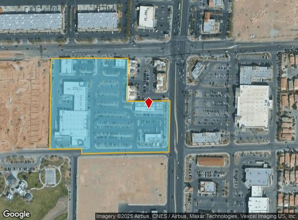 7385 S Rainbow Blvd, Las Vegas, NV Parcel Map