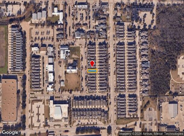  754 E Main St, Coppell, TX Parcel Map