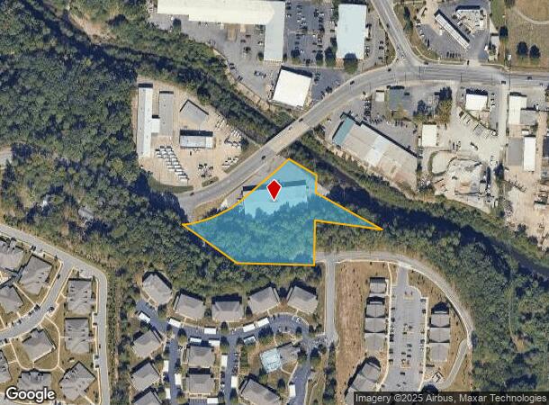  7501 Kanis Rd, Little Rock, AR Parcel Map