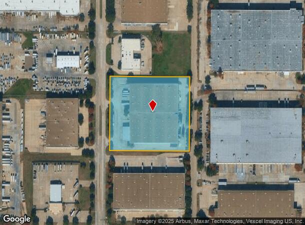 2760 N Great Southwest Pky, Grand Prairie, TX Parcel Map