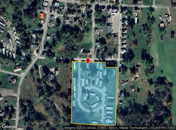  201 Pear St, Bethesda, OH Parcel Map