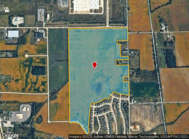 Dundee Azalia Rd, Dundee, MI Parcel Map