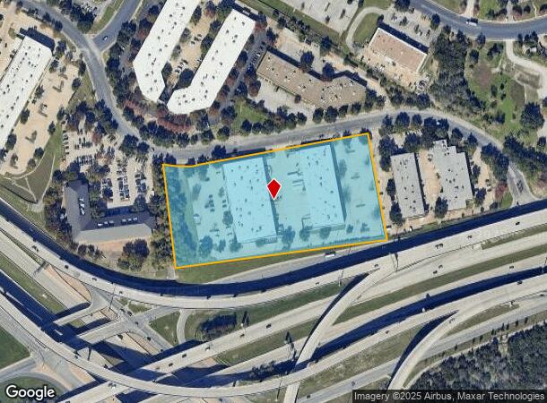 2535 Ridgepoint Dr, Austin, TX Parcel Map
