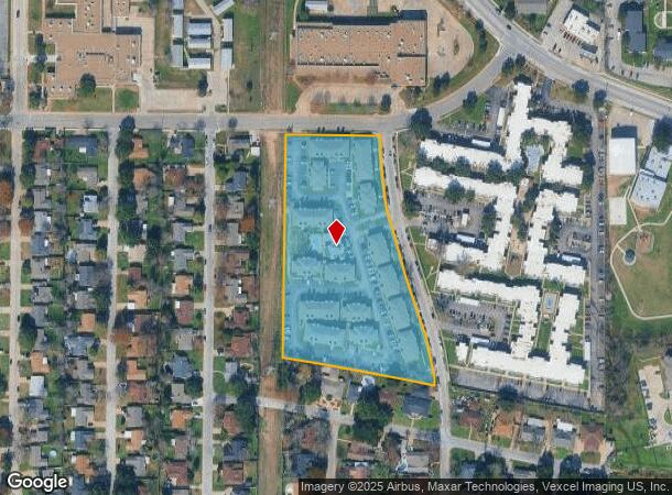 2900 Gunnison Trl, Fort Worth, TX Parcel Map