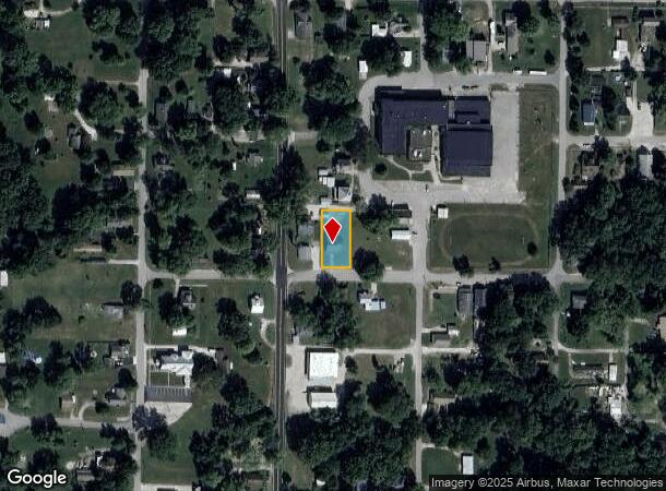  106 W Washington St, Edwardsport, IN Parcel Map