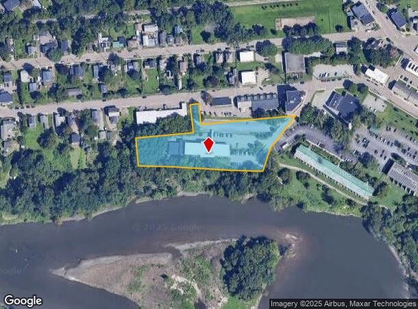 110 W Canal St, Winooski, VT Parcel Map