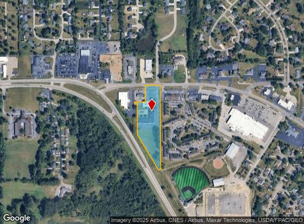 1575 W Maumee St, Adrian, MI Parcel Map