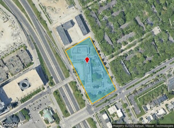 1440 Chrysler Dr, Detroit, MI Parcel Map