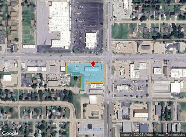  2302 W Gore Blvd, Lawton, OK Parcel Map