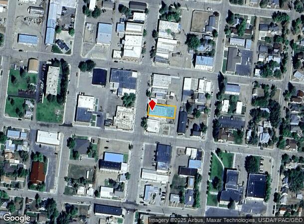 326 Indiana St, Chinook, MT Parcel Map