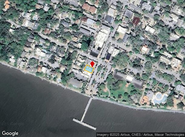  121 Mallery St, Saint Simons Island, GA Parcel Map