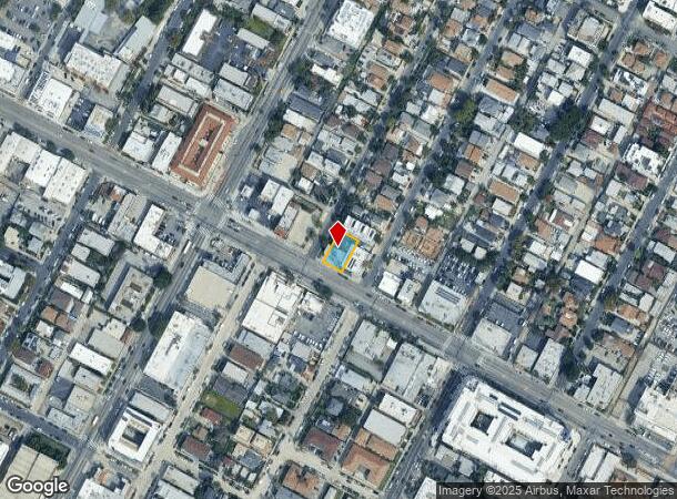  2011 Beverly Blvd, Los Angeles, CA Parcel Map