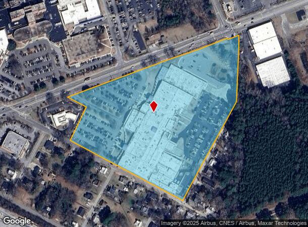 514 N Brightleaf Blvd, Smithfield, NC Parcel Map
