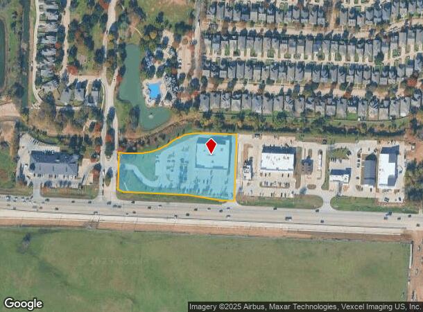  26617 E University Dr E, Providence Village, TX Parcel Map