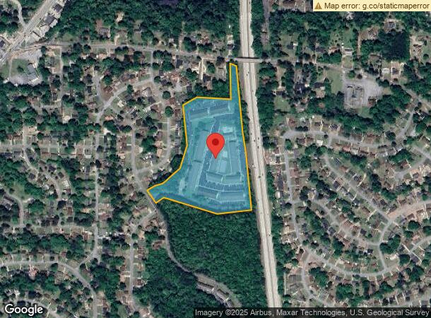  464 N Oakley Dr, Columbus, GA Parcel Map