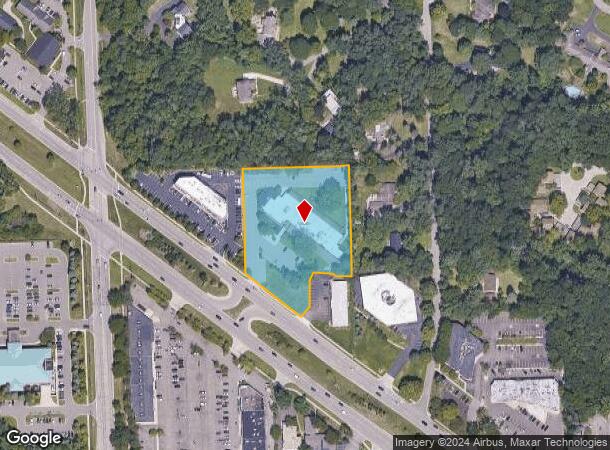  29600 Northwestern Hwy, Southfield, MI Parcel Map