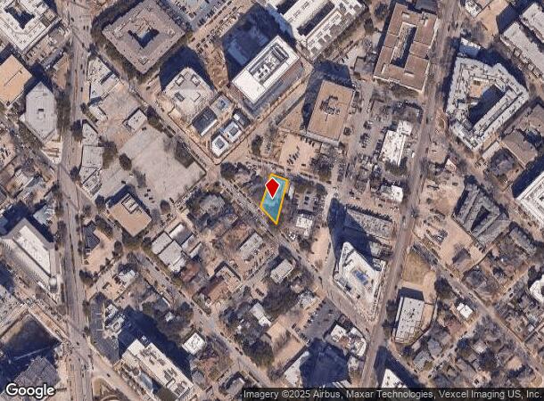  2724 Routh St, Dallas, TX Parcel Map