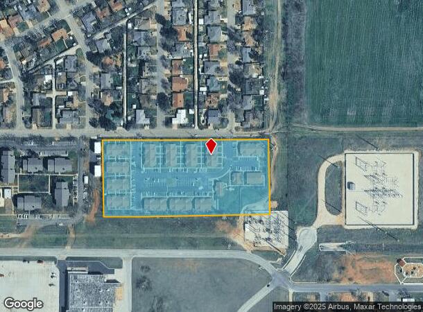 1201 Musken Rd, Abilene, TX Parcel Map