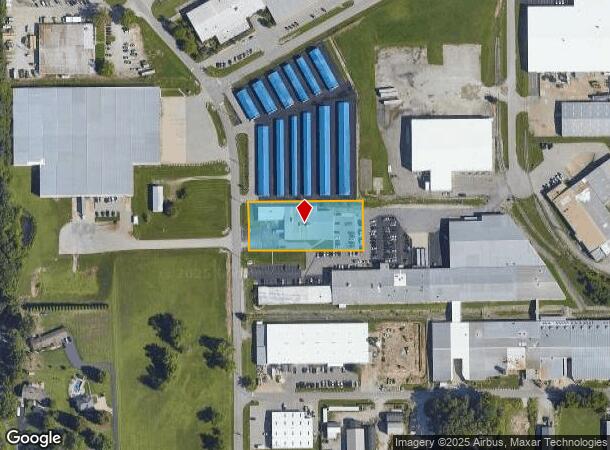 830 Progress Blvd, New Albany, IN Parcel Map