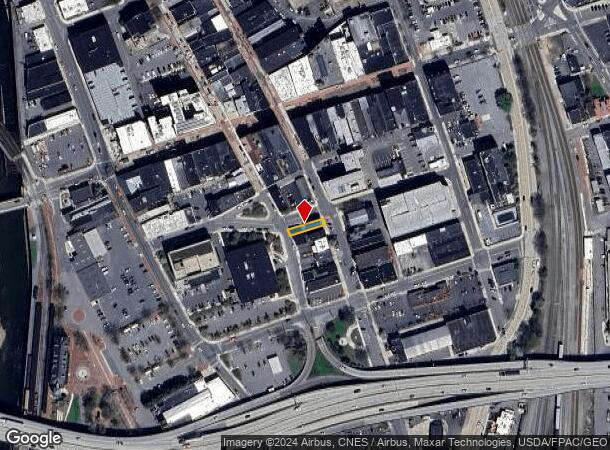  101 S Centre St, Cumberland, MD Parcel Map