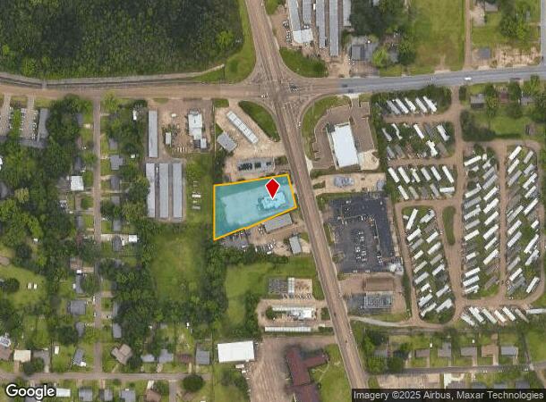  127 S Pearson Rd, Pearl, MS Parcel Map