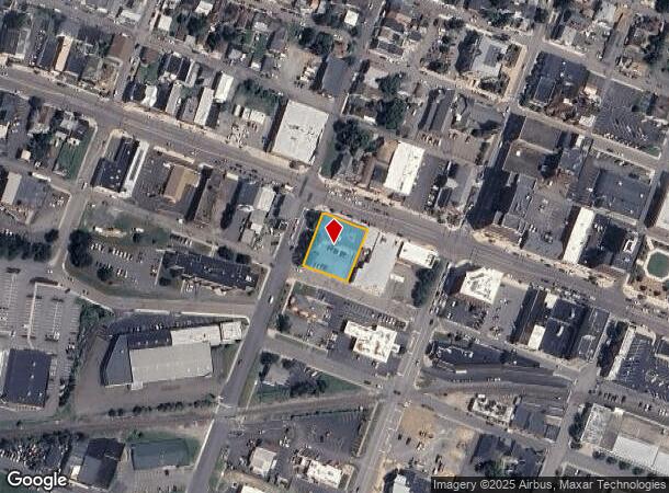  240 W Broad St, Hazleton, PA Parcel Map