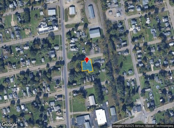 209 Cleveland St, Elmira, NY Parcel Map