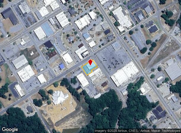  201 W Moring St, Swainsboro, GA Parcel Map