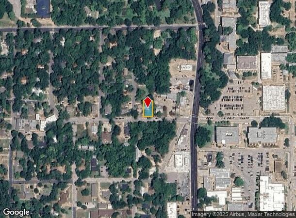  1222 20Th St, Huntsville, TX Parcel Map