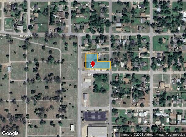  1728 S 8Th St, Chickasha, OK Parcel Map