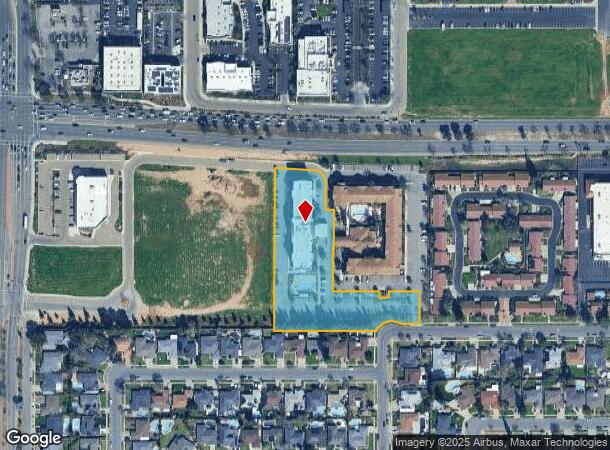  6844 N Fresno St, Fresno, CA Parcel Map