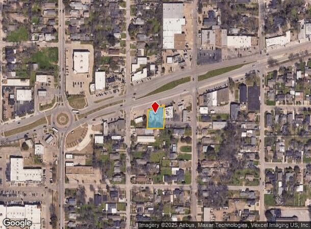  4224 W Jefferson Blvd, Dallas, TX Parcel Map