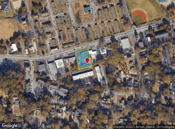  1029 Baxter St, Athens, GA Parcel Map